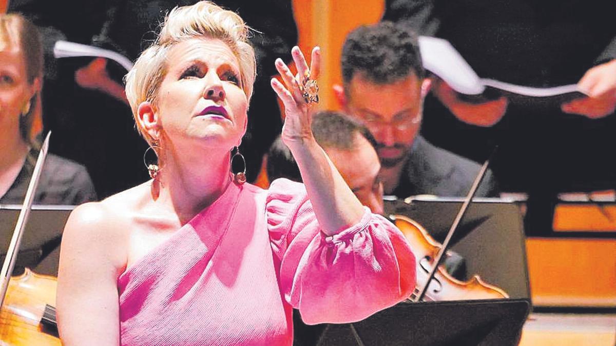 Joyce DiDonato, durante su actuación.