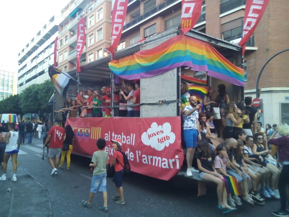 Manifestación del Orgullo LGTBi en Valencia