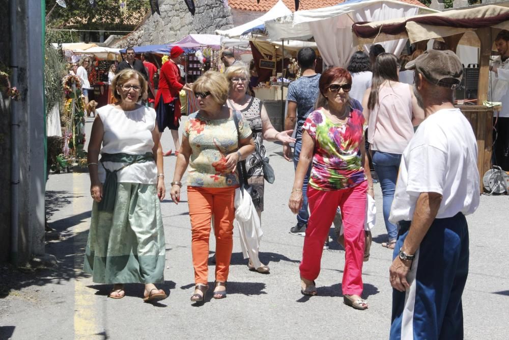 La feria medieval de San Martiño se clausura hoy tras tres días