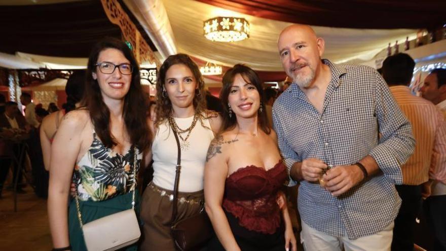 Las recepciones del miércoles en la Feria de Córdoba
