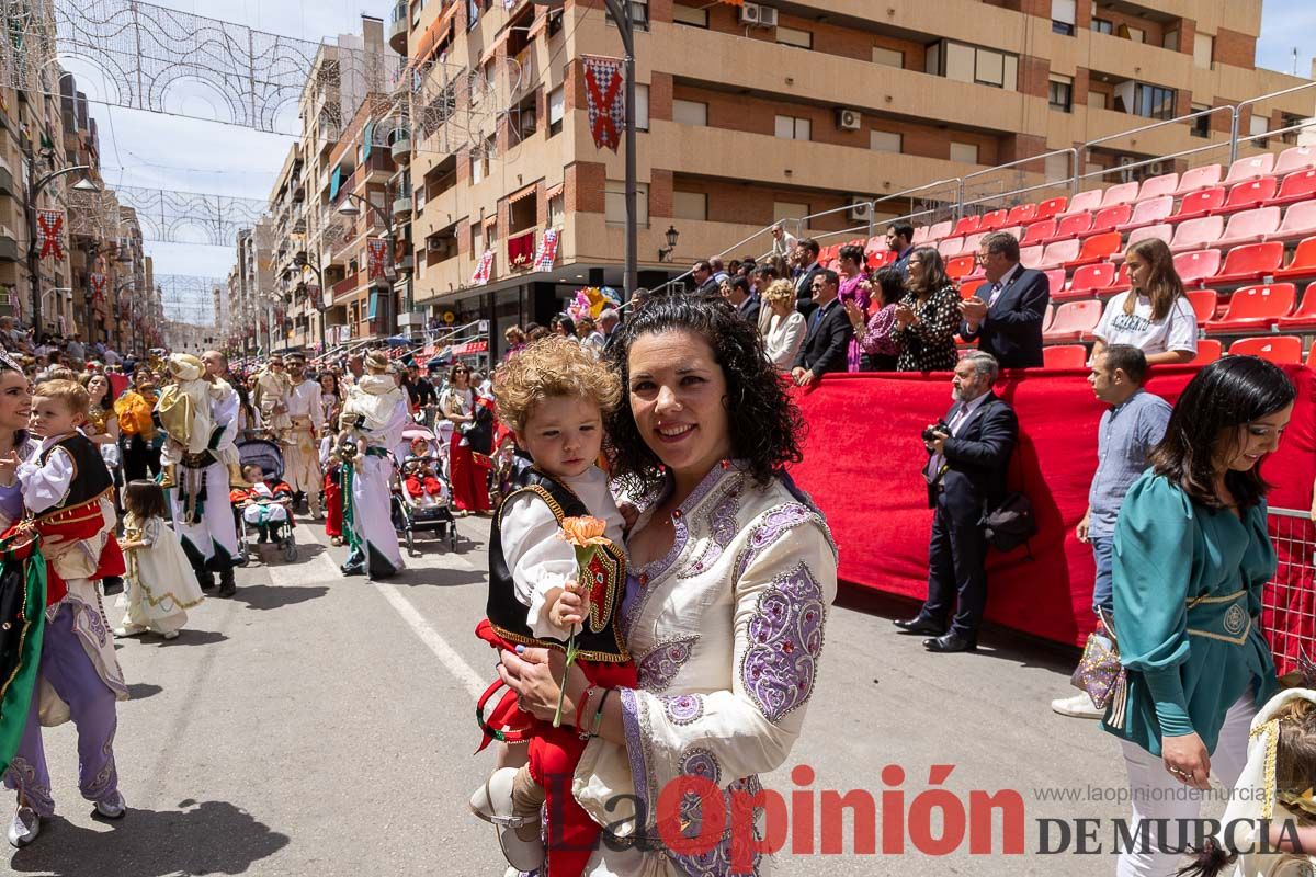 Desfile infantil del Bando Moro en las Fiestas de Caravaca