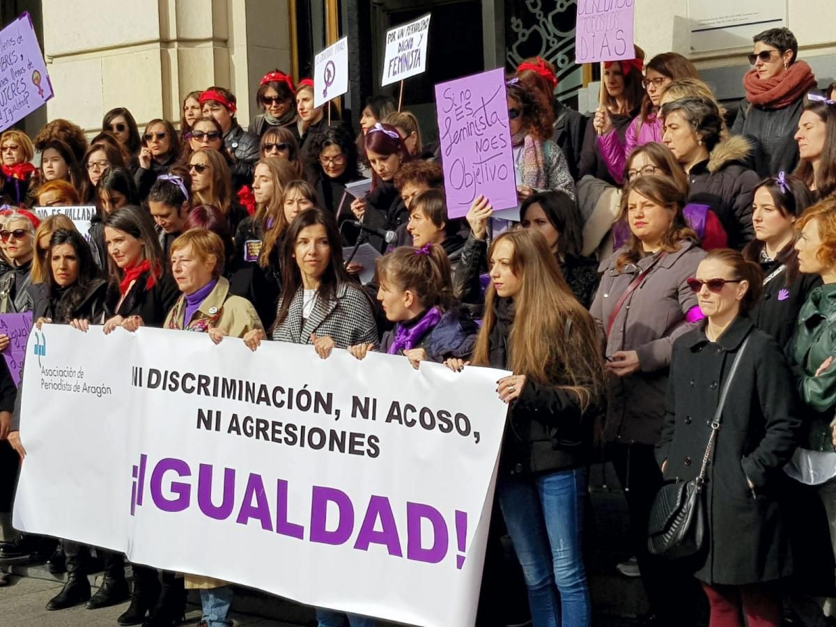 Concentraciones por el 8-M en Zaragoza