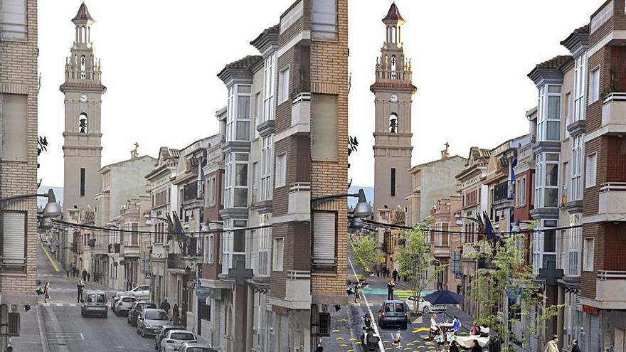 Estado actual y propuesta de remodelación de la avenida.