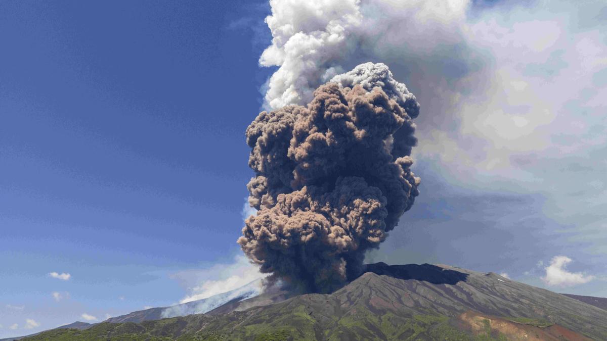 La erupción del Etna, en imágenes.