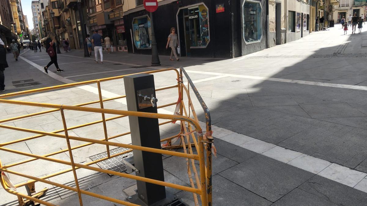 Fuente instalada en San Torcuato.