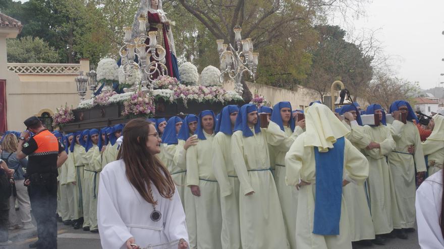 Procesión de la Virgen del Camino de Gamarra, en imágenes