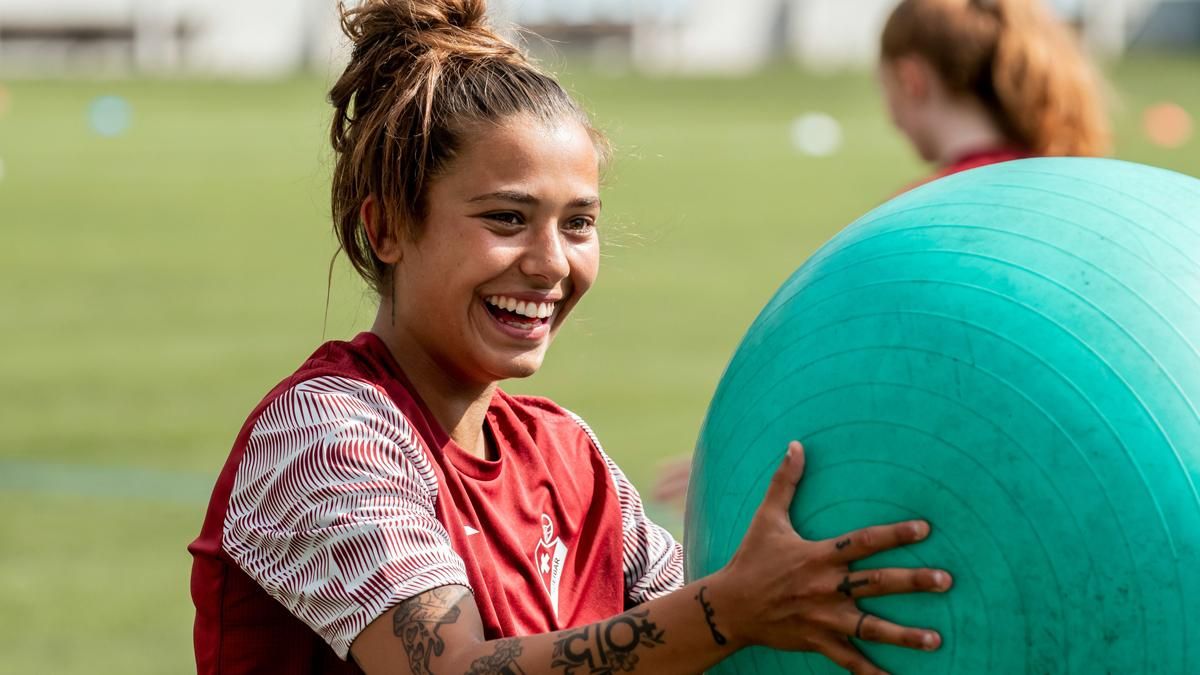 deportes maria llompart jugadora del SD EIBAR FEMENINO deportes maria llompart jugadora del SD EIBAR FEMENINO