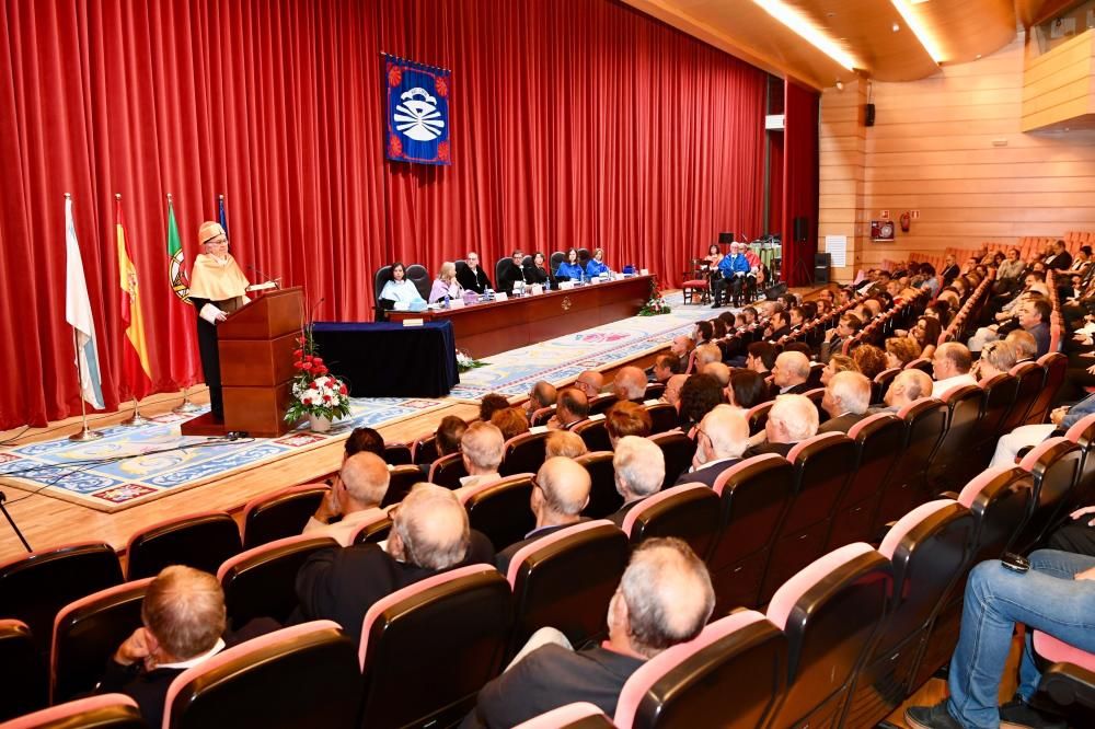 El profesor Boaventura de Sousa, doctor honoris causa por la Universidade da Coruña