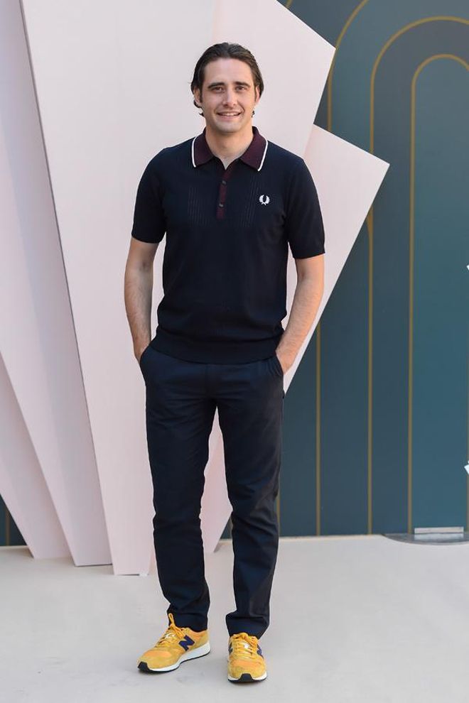Llorenç González en el Festval promocionando Velvet Colección