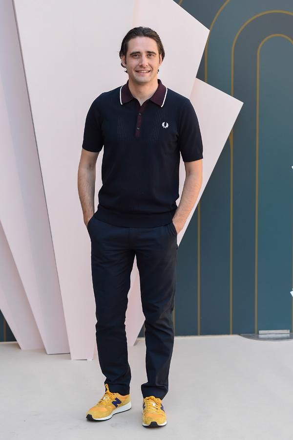 Llorenç González en el Festval promocionando Velvet Colección