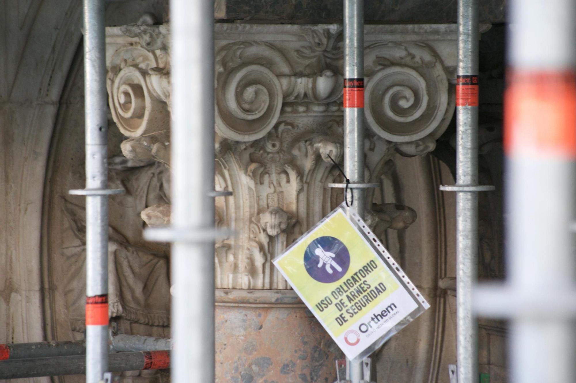 Así serán las visitas al imafronte de la Catedral de Murcia