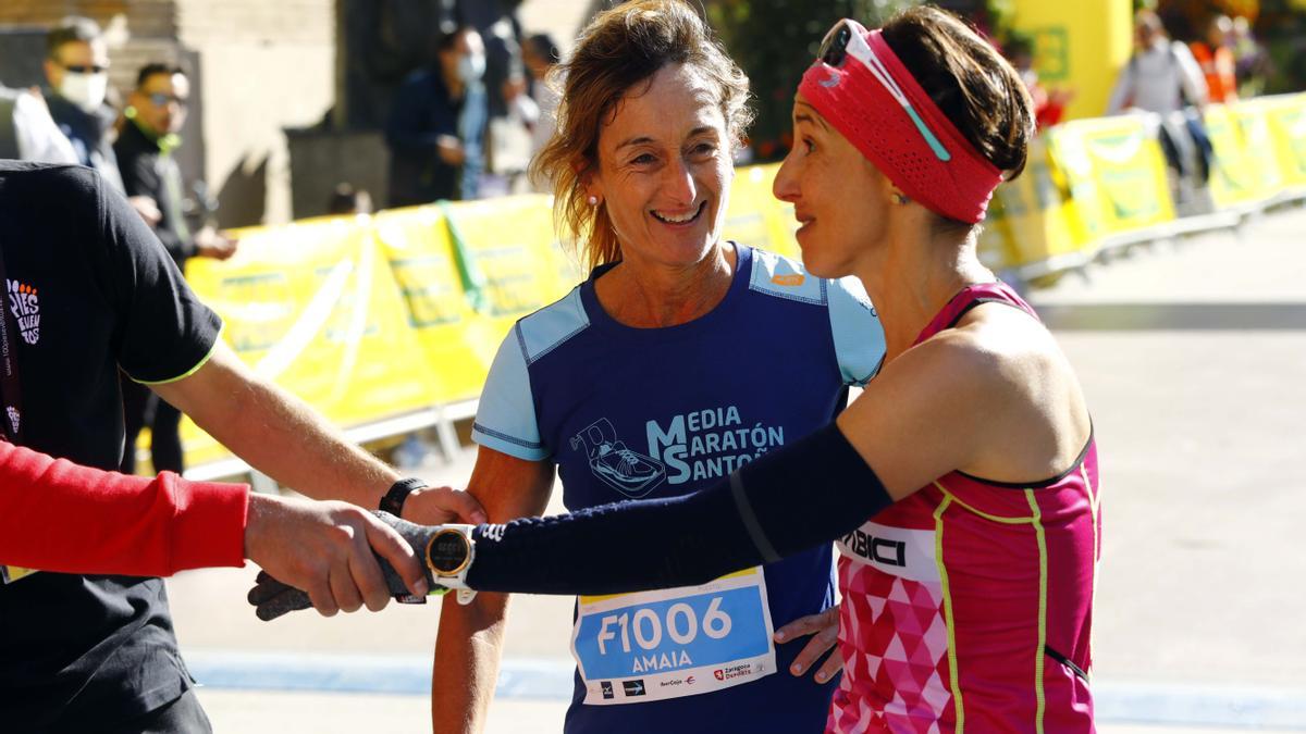 FOTOGALERÍA | Éxito rotundo en el regreso del Maratón de Zaragoza