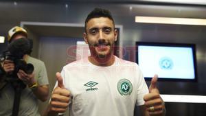 Alan Ruschel, este domingo en Barcelona fotografiado para SPORT