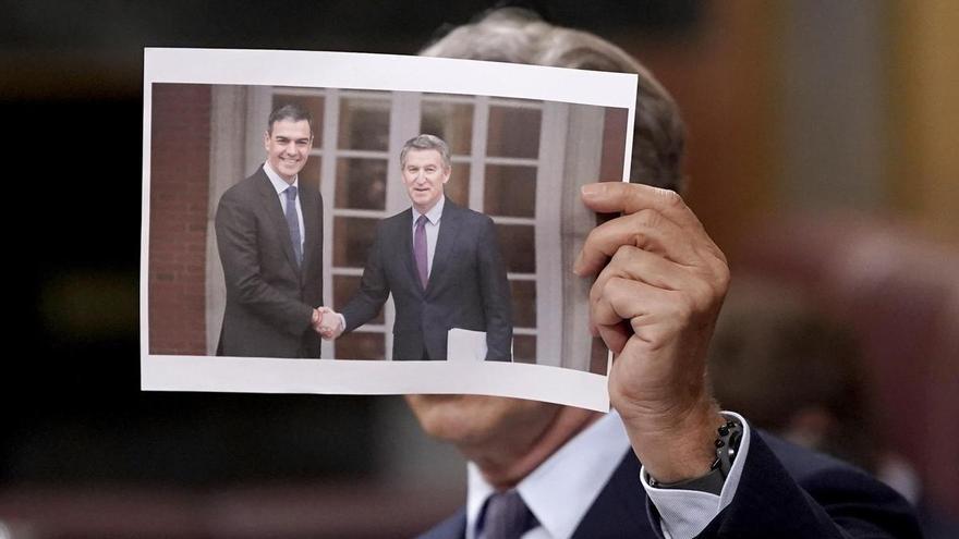 El cierre del curso político confirma la total incomunicación entre Sánchez y Feijóo