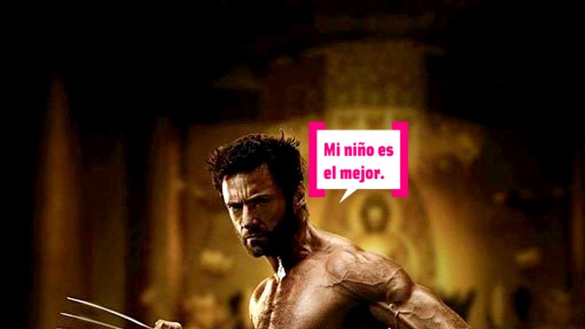 Hugh Jackman y su niño, que es el mejor