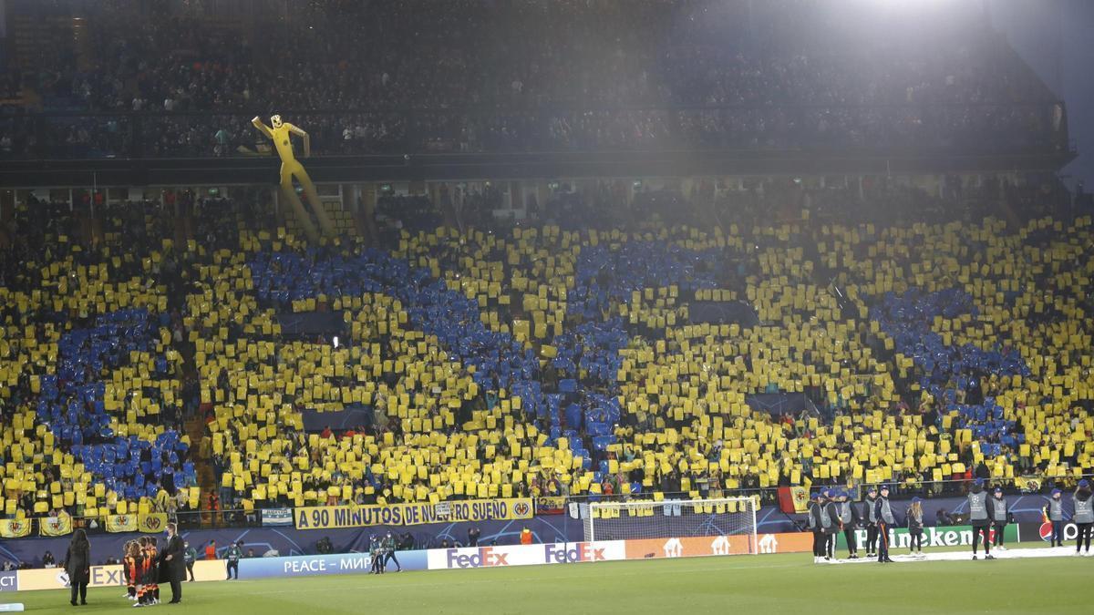 Imagen del partido de Champions ante el Liverpool, en 2022.