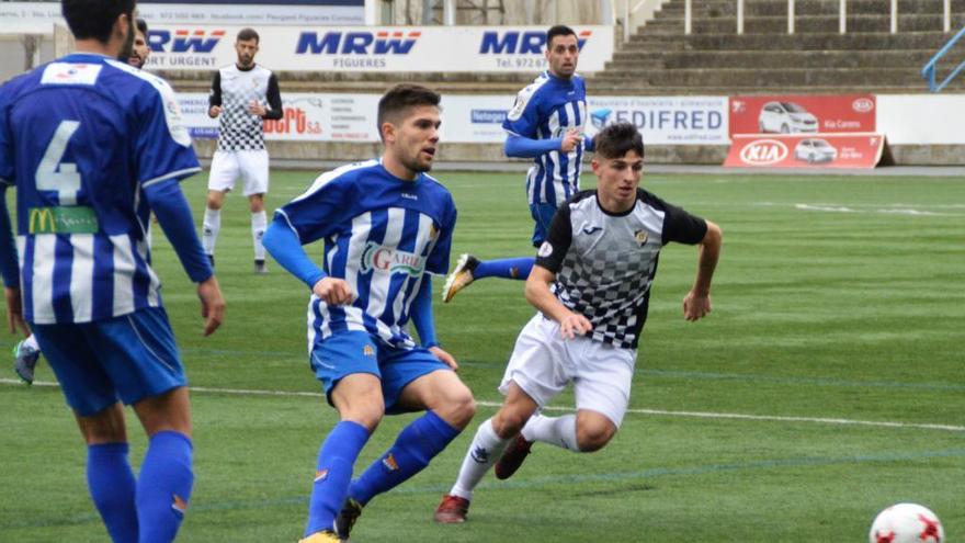 Gil, autor del darrer gol del triomf del Figueres