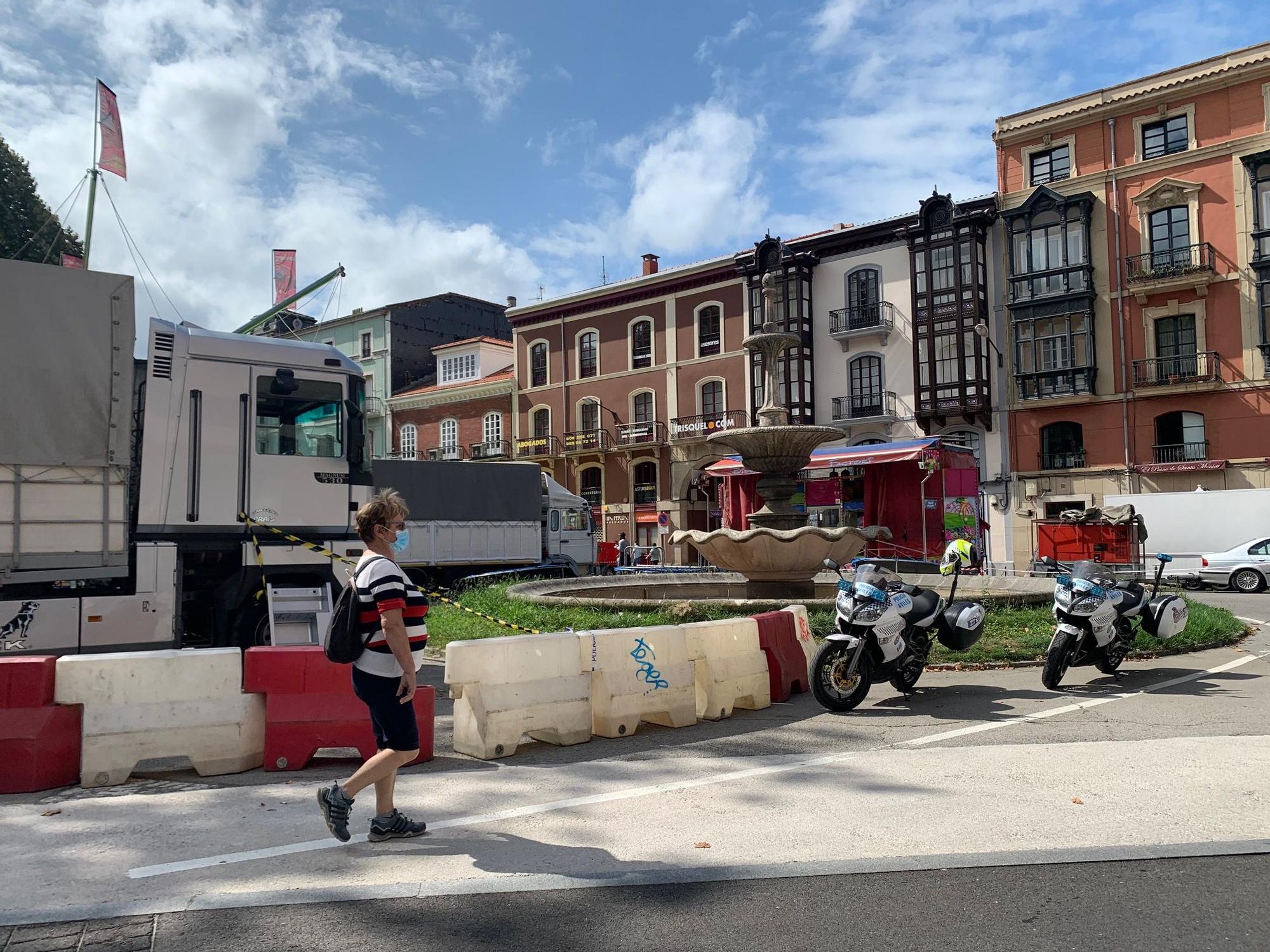 El ferial de San Agustín conquista la plaza de Pedro Ménendez