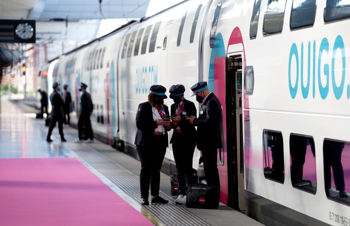 Presentación del servicio ferroviario lowcost Ouigo