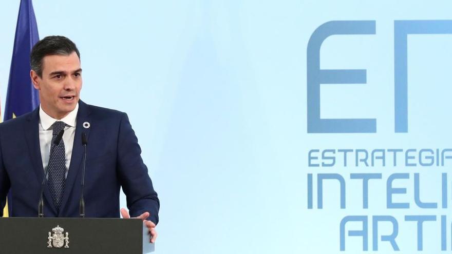 El presidente del Gobierno, Pedro Sánchez