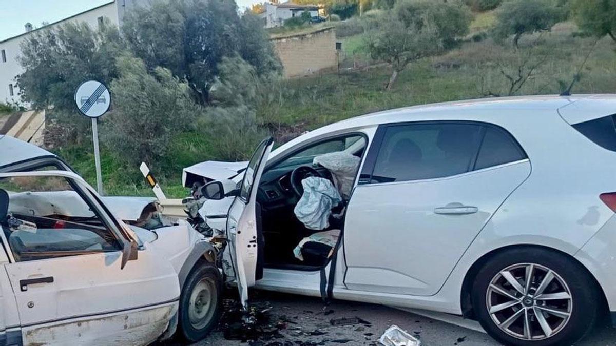 El accidente ha tenido lugar en Alcaucín, en la A-402.