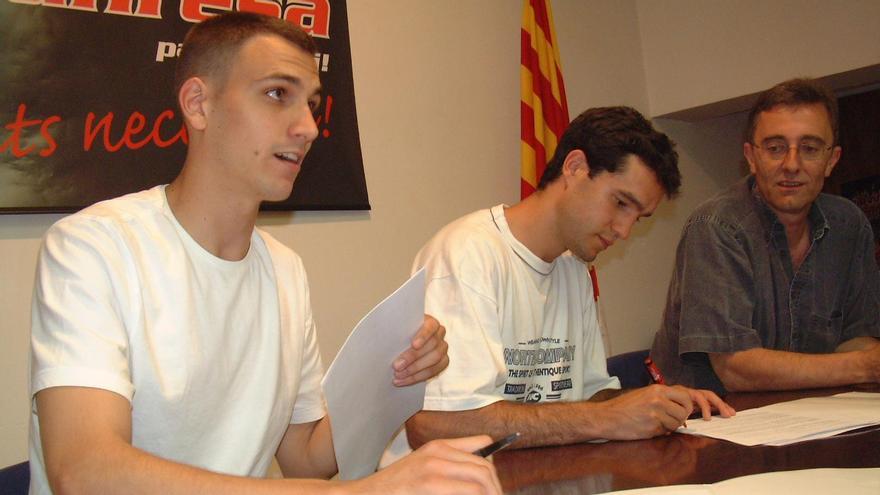 Presentacio d'Albert Oliver i Iker Urreitzi com a nous jugadors del Manresa