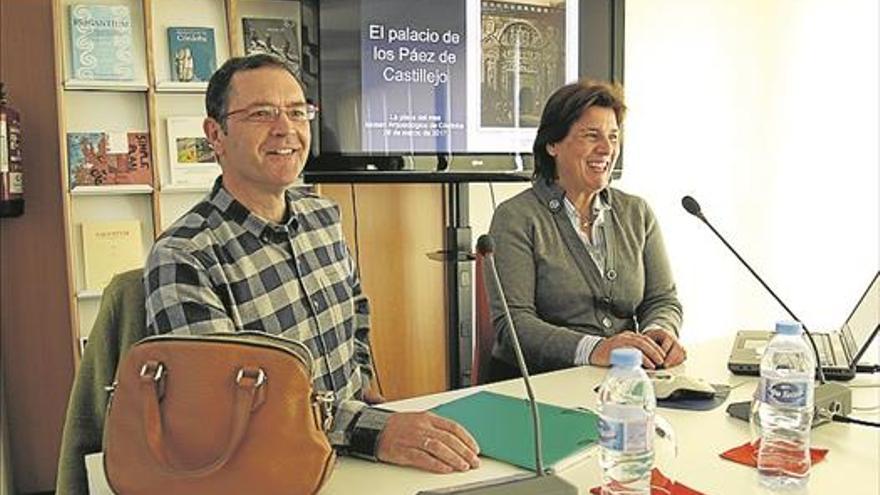 El Arqueológico dedica ‘La pieza del mes’ al Palacio de los Páez de Castillejo