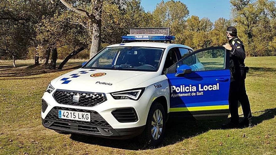 La Policia Local de Salt suma un cotxe més a la flota de vehicles