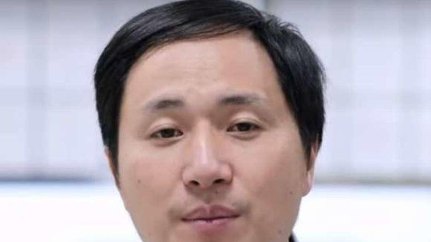 He Jiankui, en el vídeo en el que anunció su experimento.