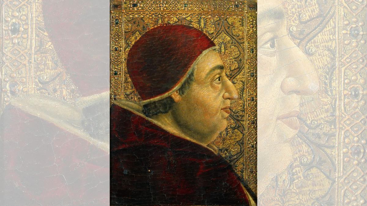 Papa Alejandro VI Borgia atribuida a Berruguete