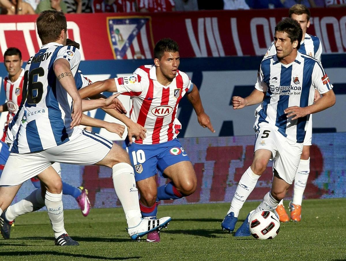 La carrera del Kun Agüero, en imágenes