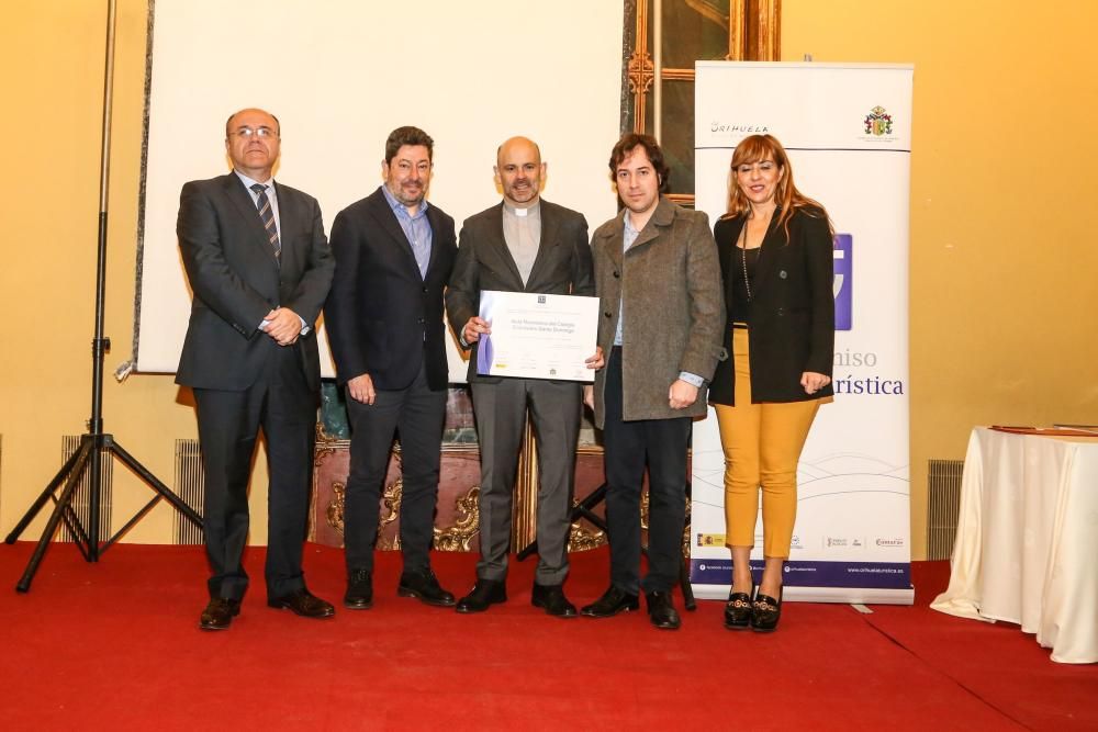 Orihuela entrega los distintivos de Calidad SICTED a sus empresas y servicios turísticos