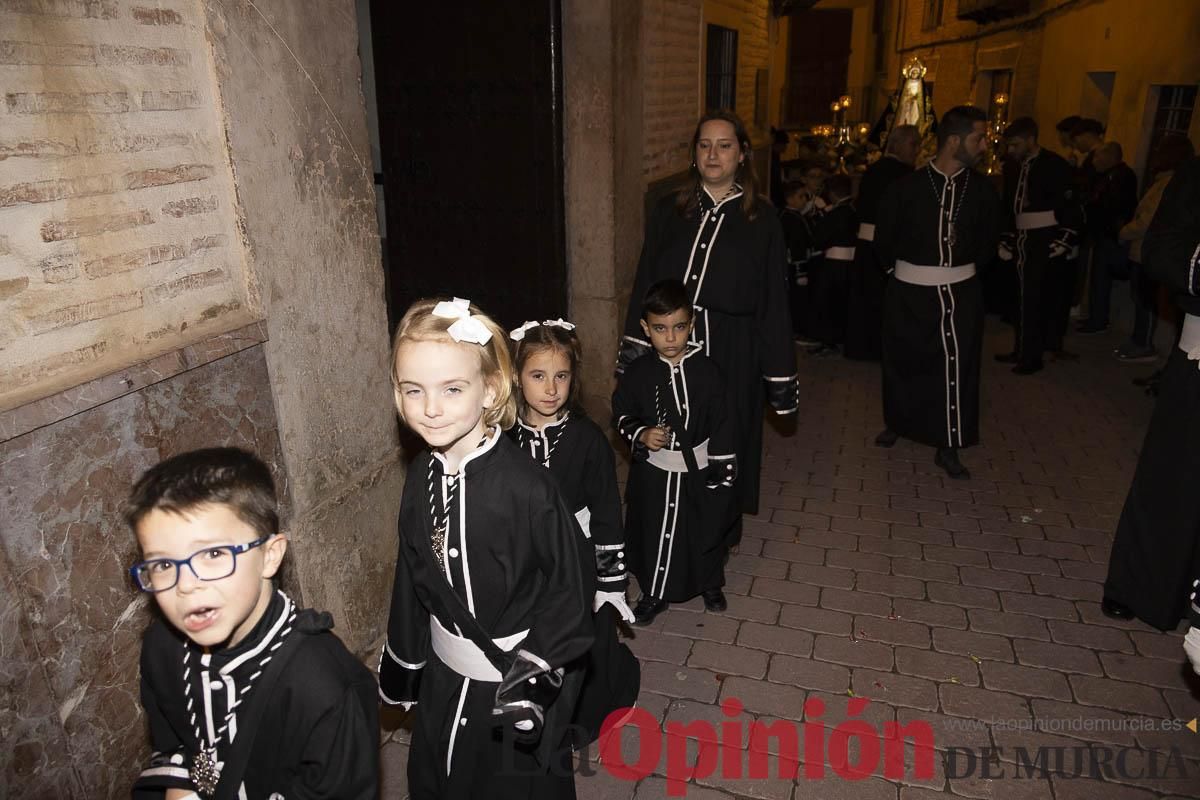 Los niños toman las calles de Caravaca en la procesión de Lunes Santo