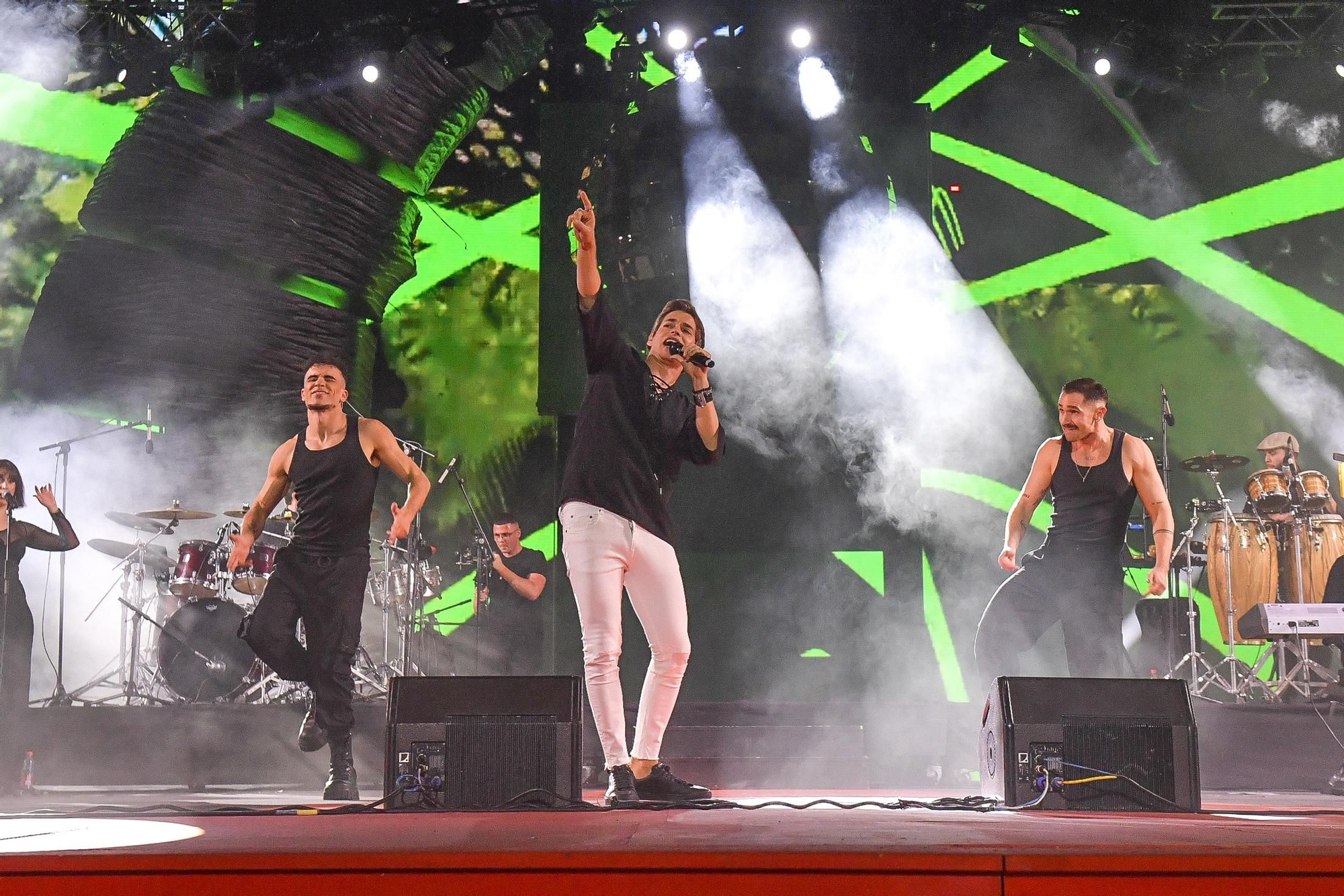 Concierto de Carlos Baute en el Carnaval de Las Palmas de GC