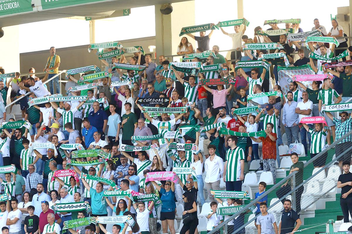 Las imágenes de la afición del Córdoba CF - Talavera