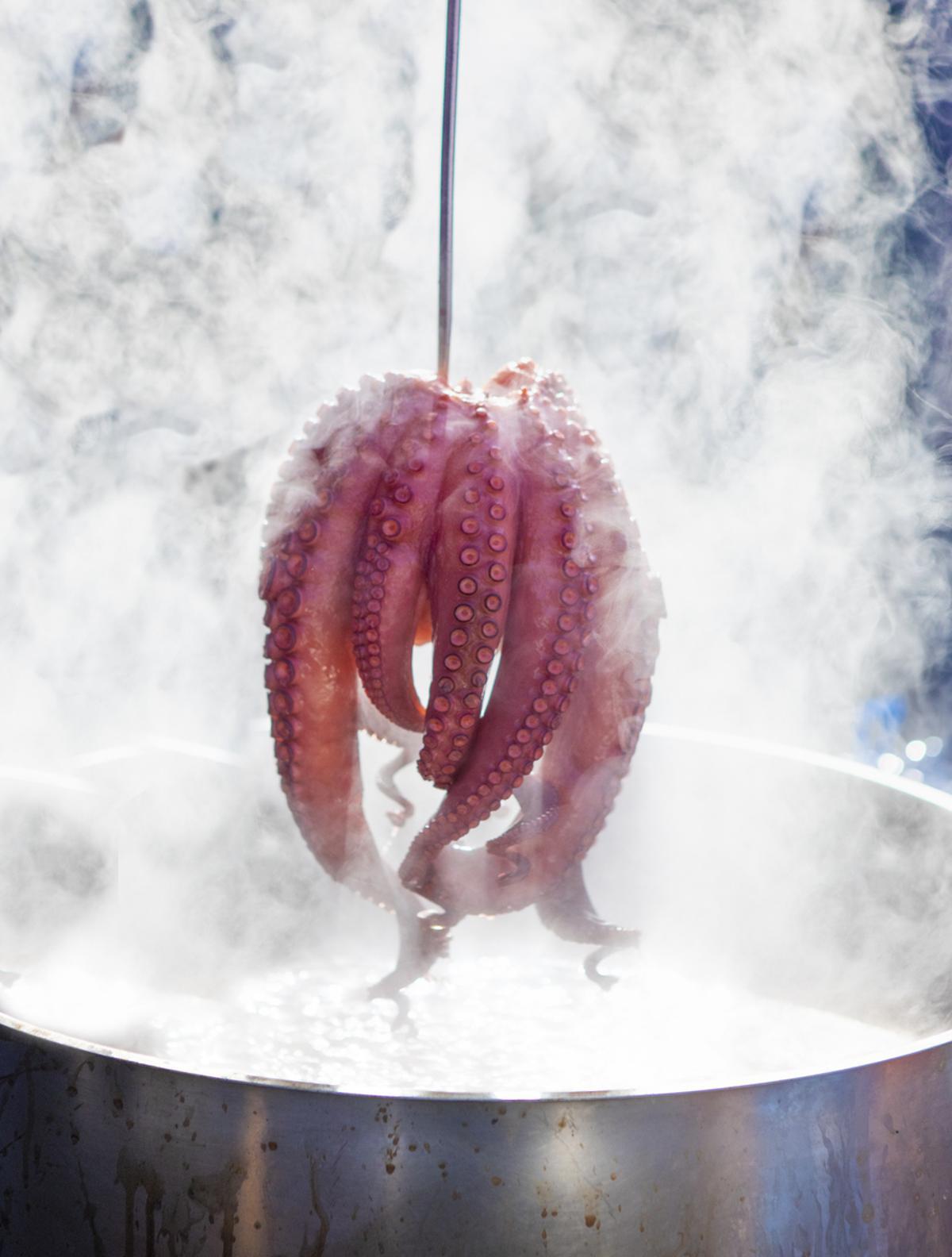 Dicen que aquí el pulpo está en su punto.