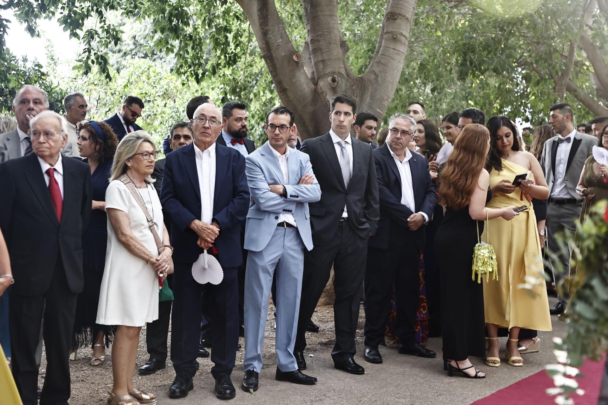 Boda de Nuria Llopis: la alfombra roja