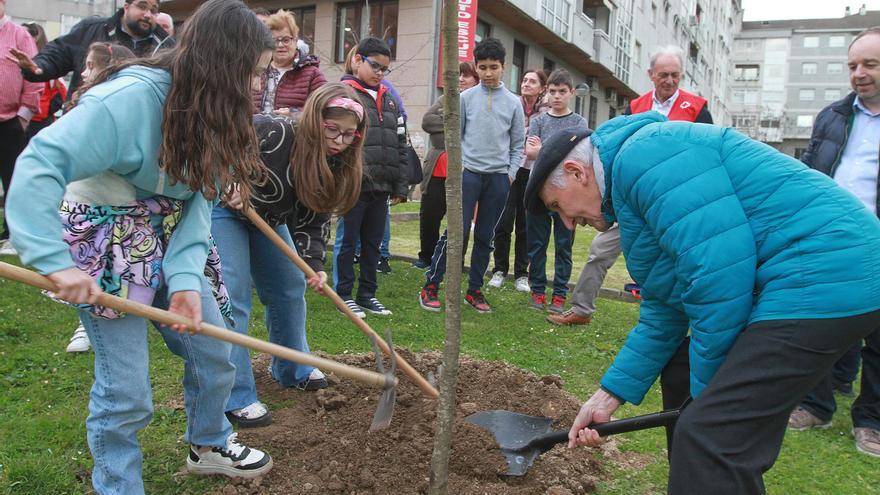 Pequeños y mayores participaron en la iniciativa.