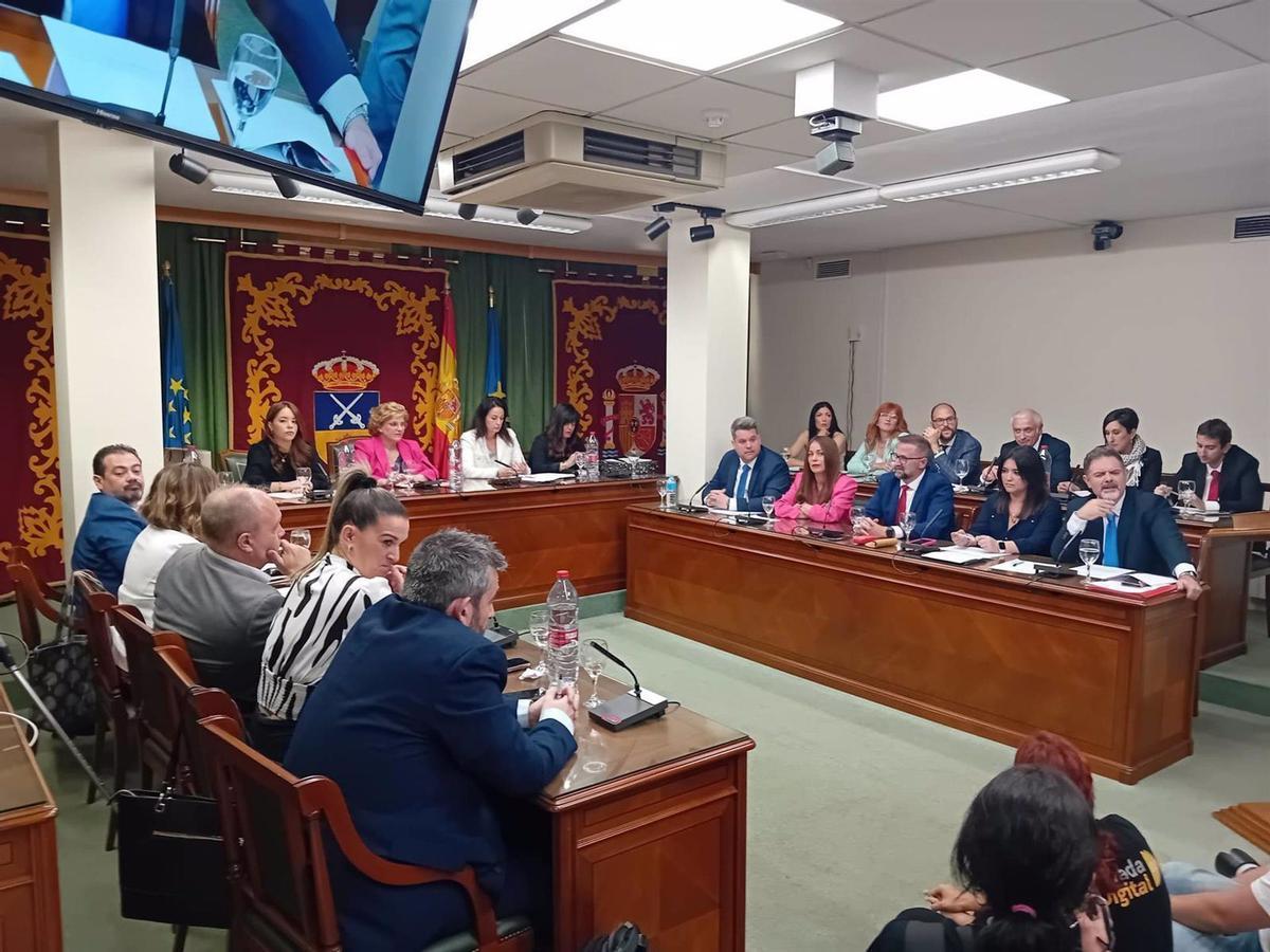 Pleno del Ayuntamiento de Maracena donde se ha debatido la moción de censura.