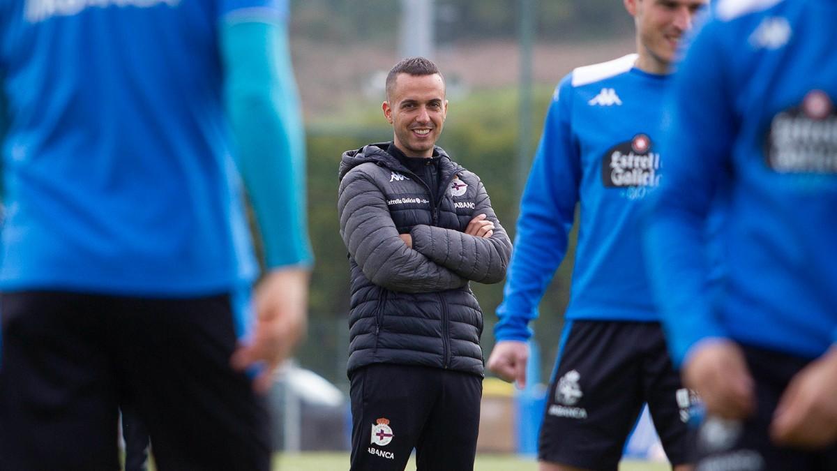 Borja Jiménez, entrenador del Deportivo