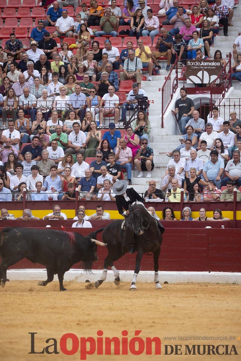 Corrida de Rejones en la Feria Taurina de Murcia (Andy Cartagena, Diego Ventura, Lea Vicens)