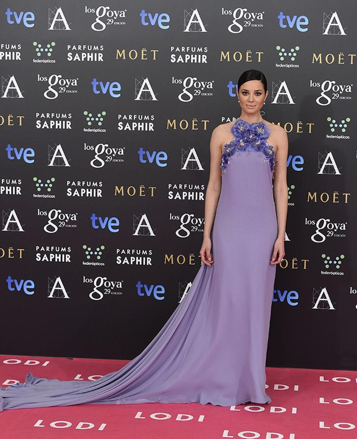 Premios Goya 2015 mejor y peor vestidas: Dafne Fernández