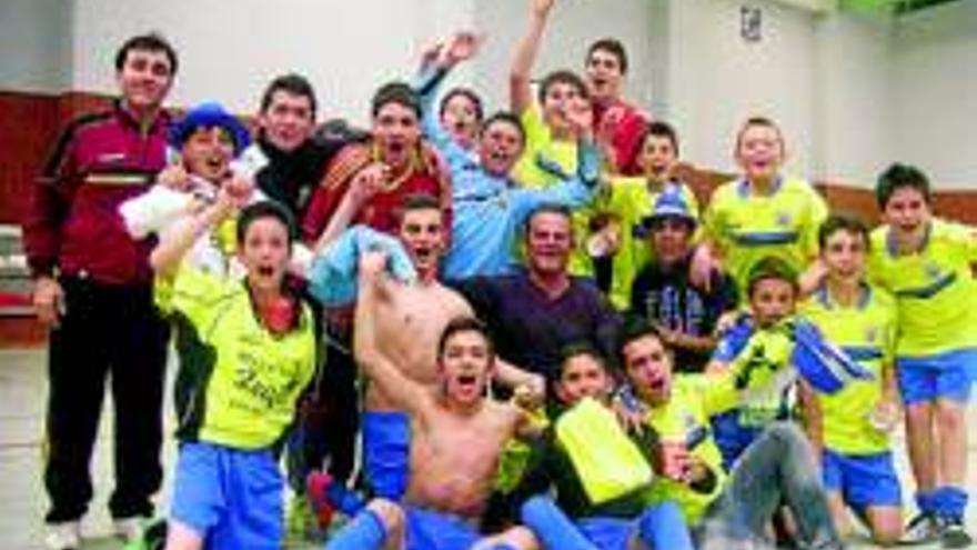 El AAD Valle del Jerte de Piornal se proclama campeón de Extremadura infantil y hace historia