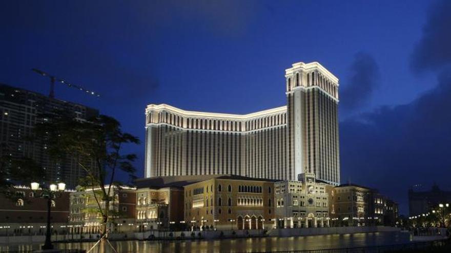 Un casino de Las Vegas Sands.