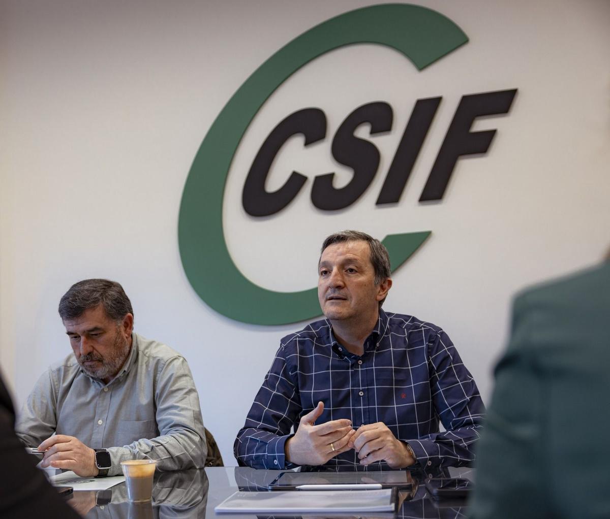 El presidente de CSIF Extremadura, Benito Román.