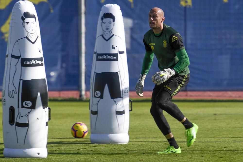 Entrenamiento de la UD Las Palmas