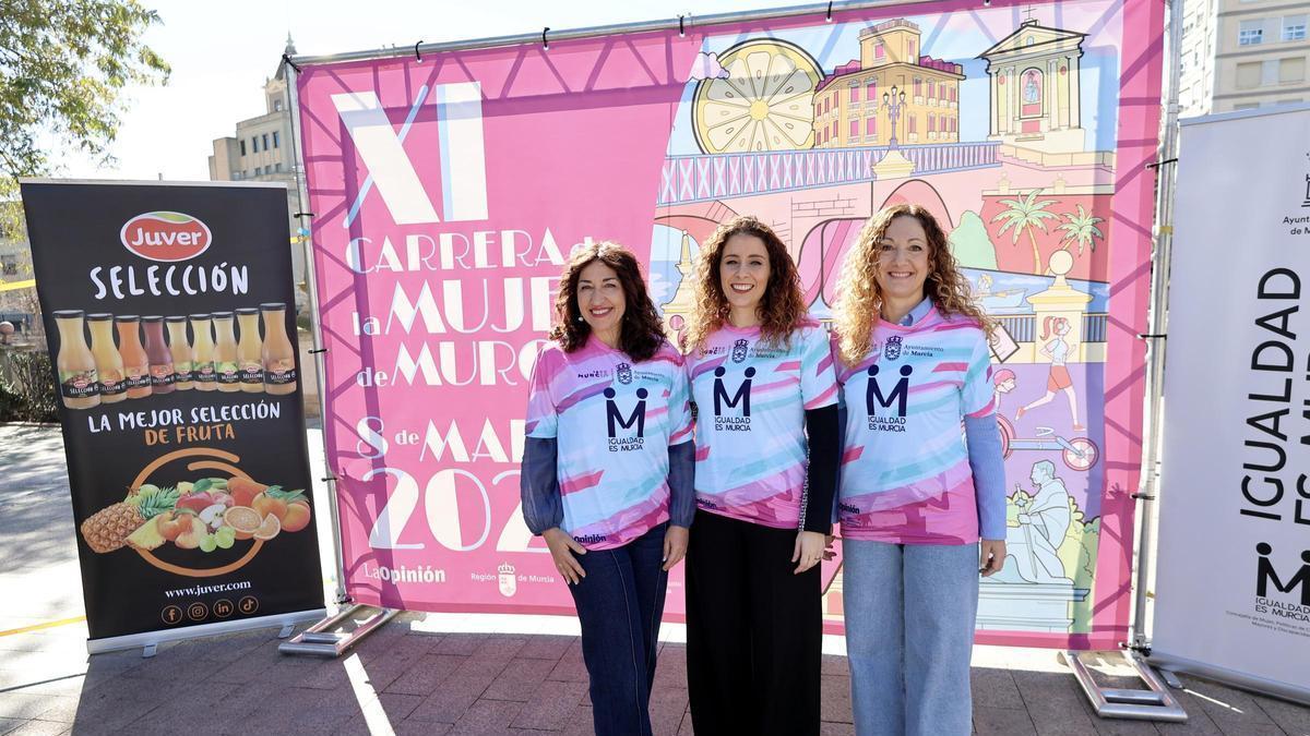 Todas las imágenes de la presentación de la Carrera de la Mujer