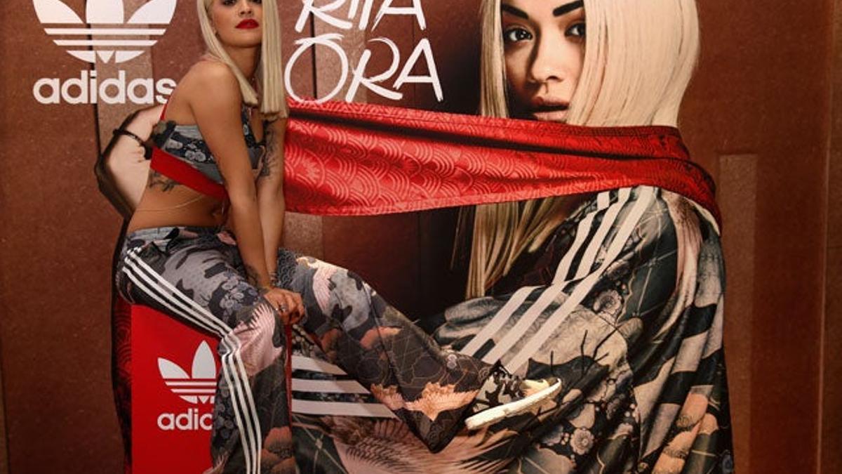 Rita Ora presenta su última colección para Adidas