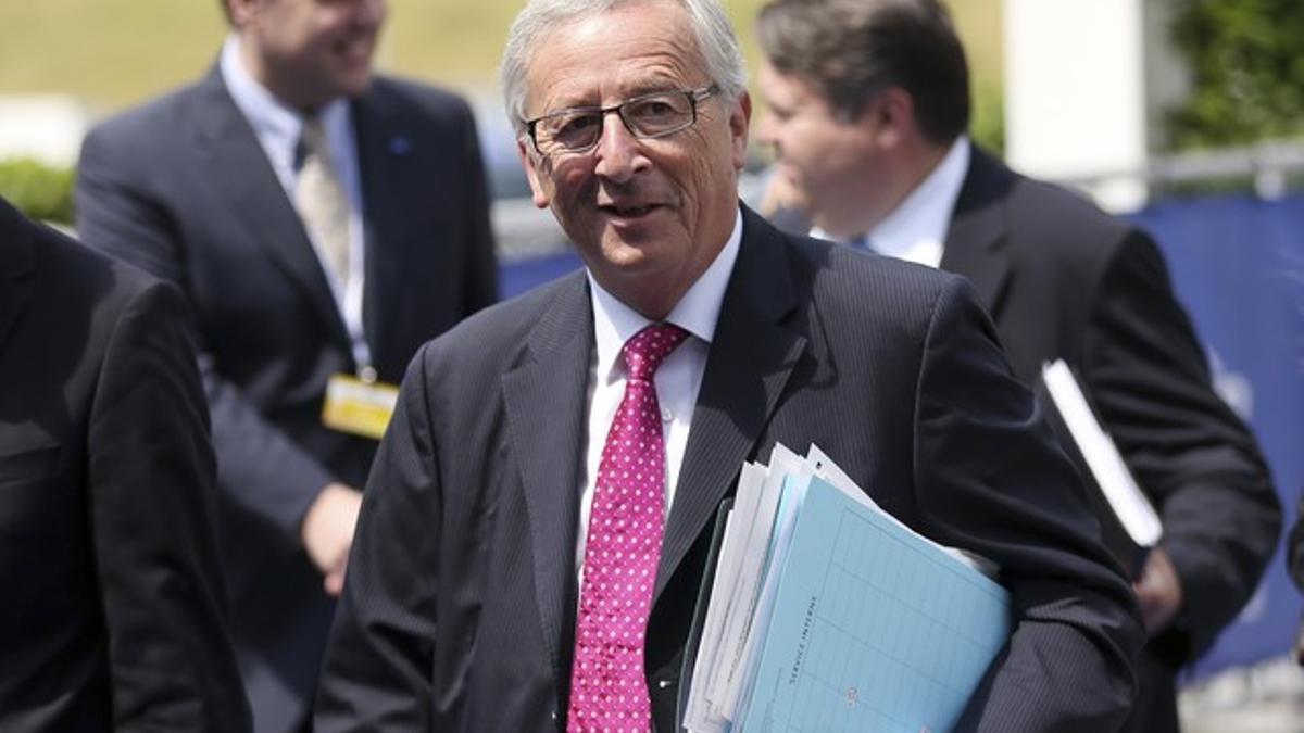 El exprimer ministro luxemburgués, Jean-Claude Juncker, este jueves.