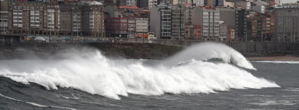 Temporal costero en A Coruña